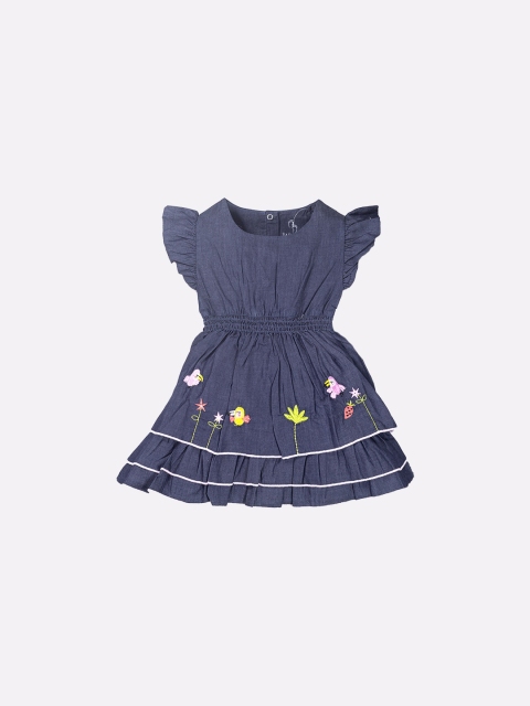 

BABY GO Pink Floral Dress