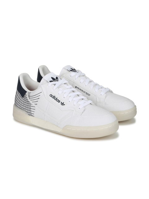 

ADIDAS Originals Men White Woven Design Sneakers