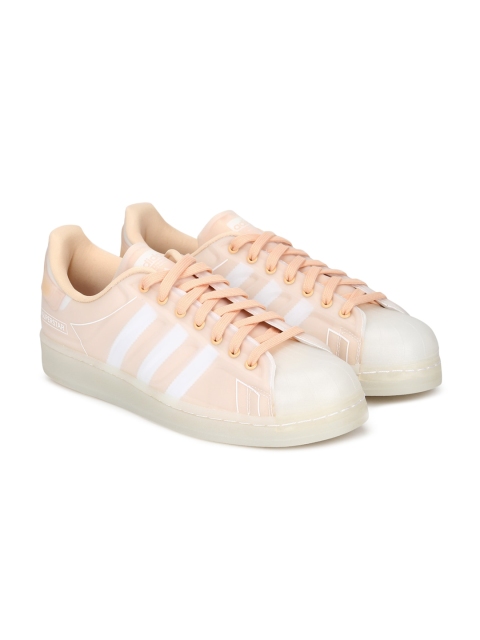 

ADIDAS Originals Men Orange & White Leather Sneakers