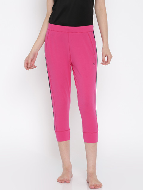 

Sweet Dreams Women Pink Solid Lounge Capris