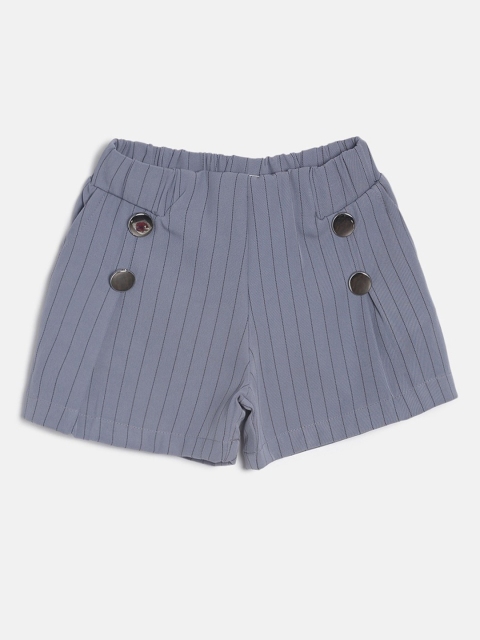 

Tiny Girl Girls Grey Striped Shorts