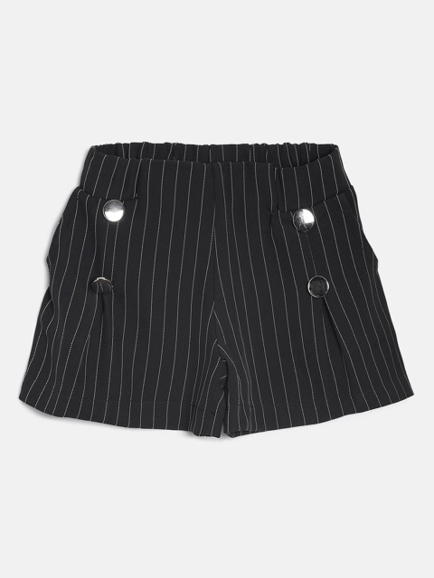 

Tiny Girl Girls Black Striped Shorts