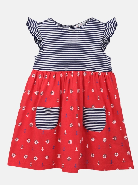 

Beebay Red A-Line Dress
