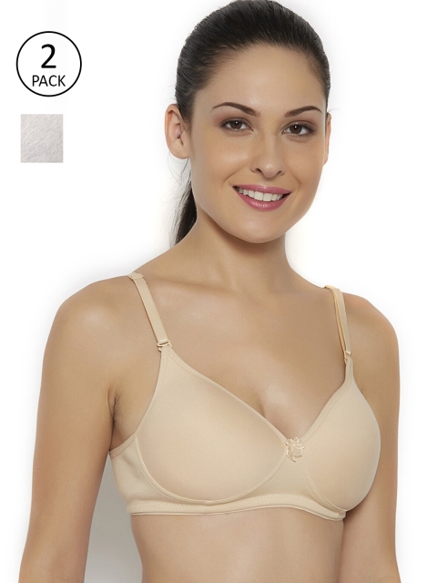 

Floret Beige Bra Heavily Padded