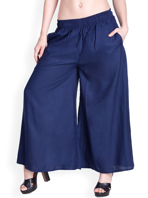 

LYRA Navy Palazzos, Navy blue