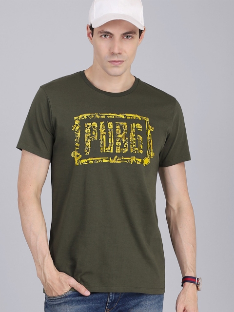 

Free Authority Men Olive Green Pubg Featured Halfsleeve