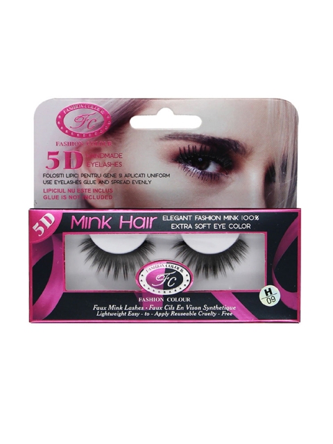 

Fashion Colour Black 5D False Eyelashes