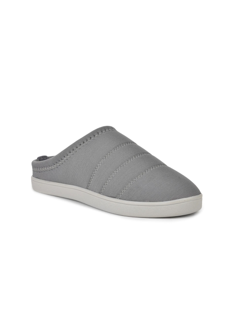 

Liberty Women Grey Woven Design Slip-On Sneakers