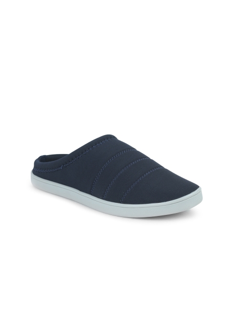 

Liberty Women Navy Blue Striped Slip-On Sneakers