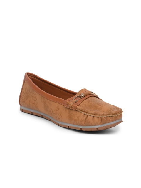 

Liberty Women Tan Ballerinas with Bows Flats
