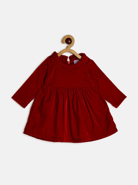

MANET Red Velvet Dress