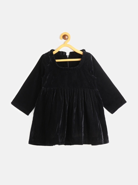 

MANET Black Velvet Dress