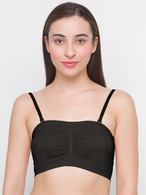 

FashionRack Black Bandeau Bra Lightly Padded