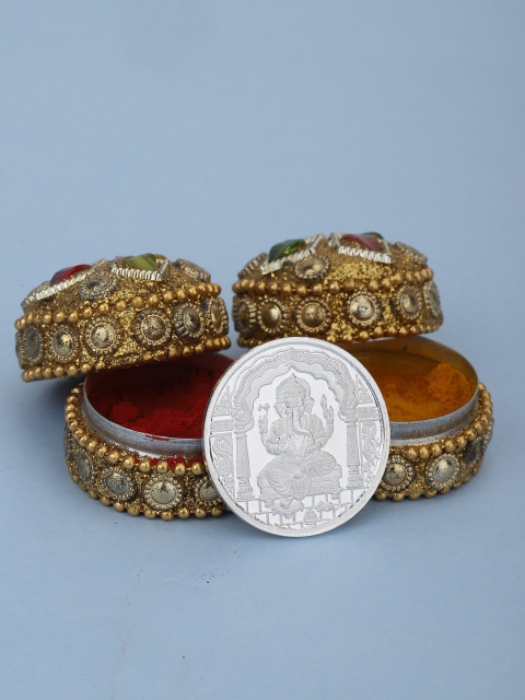 

Vanbelle Ganpati 10gm Hallmarked 999 Sterling Silver Coin