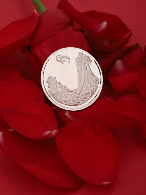

VANBELLE Engagement Ceremony 10gm Hallmarked 999 Sterling Silver Coin