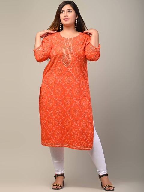 

Swasti Women White Ethnic Motifs Chikankari Floral Kurta
