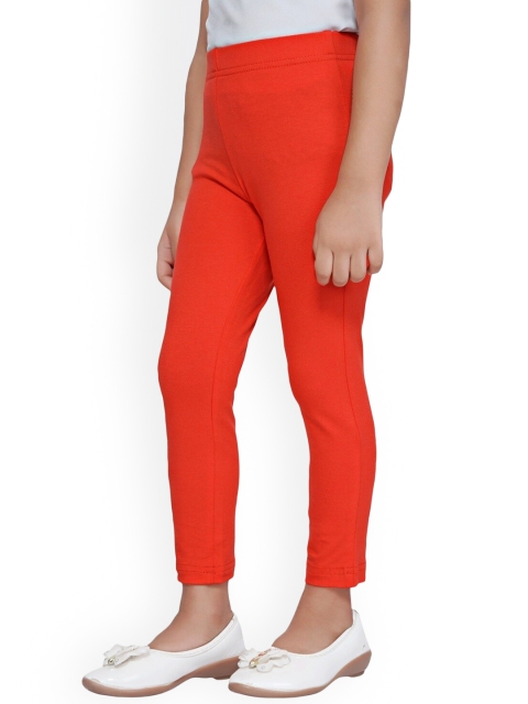 

Tiny Girl Girls Red Solid Leggings