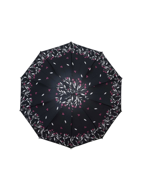 

LOOM LEGACY Black & Pink Printed UV Rays Protective 3-Fold Umbrella