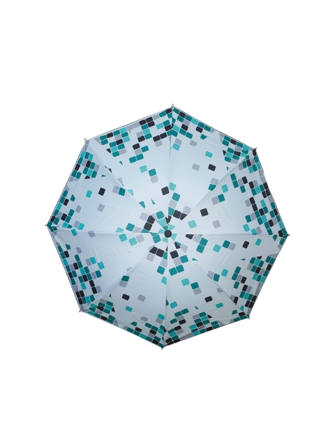

LOOM LEGACY Unisex Sea Green Printed 3 Fold Fancy Umbrella