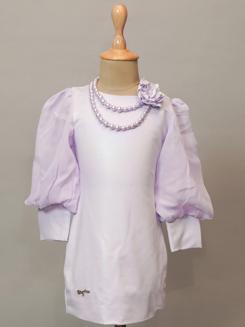

Mumkins Purple A-Line Dress