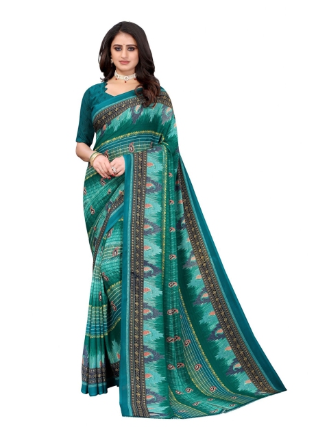 

Iris Green & Pink Ethnic Motifs Banarasi Saree