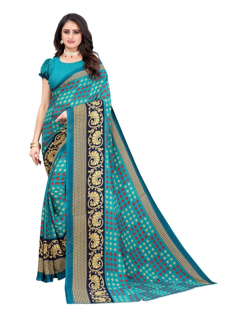 

Iris Blue & Brown Floral Banarasi Saree