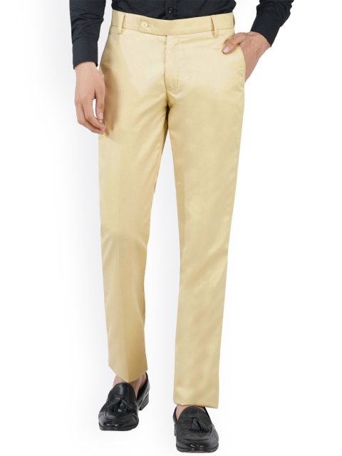 

TAHVO Men Black Tailored Trousers