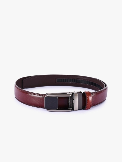 

BuckleUp Men Maroon Belt