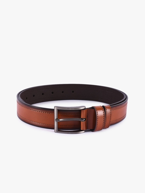 

BuckleUp Men Tan Leather Belt