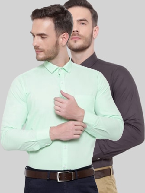

Srey trends Men Cream-Coloured Comfort Formal Shirt