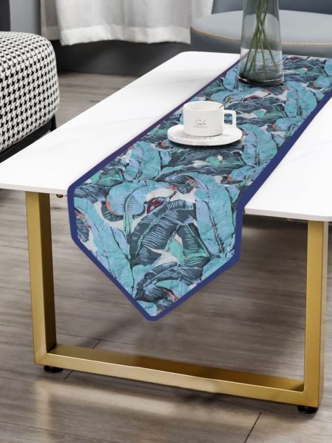 

Rajasthan Decor Blue & White Printed Pure Cotton Table Runners
