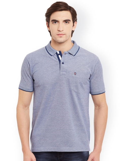 

Duke Men Blue Polo T-shirt