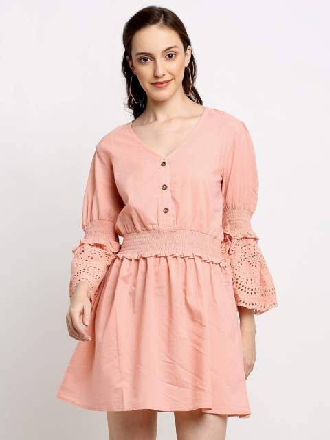 

DIVA WALK EXCLUSIVE Peach-Coloured Dress
