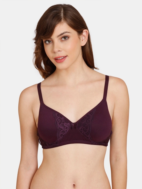

Rosaline by Zivame Women Purple Bra