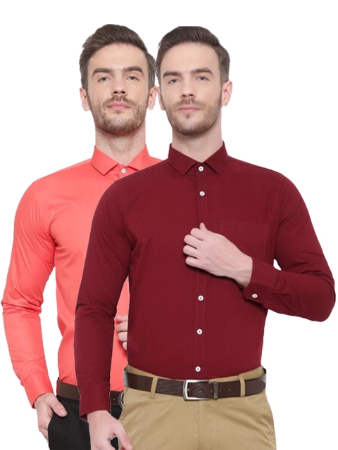 

Srey trends Men Brown Comfort Formal Shirt