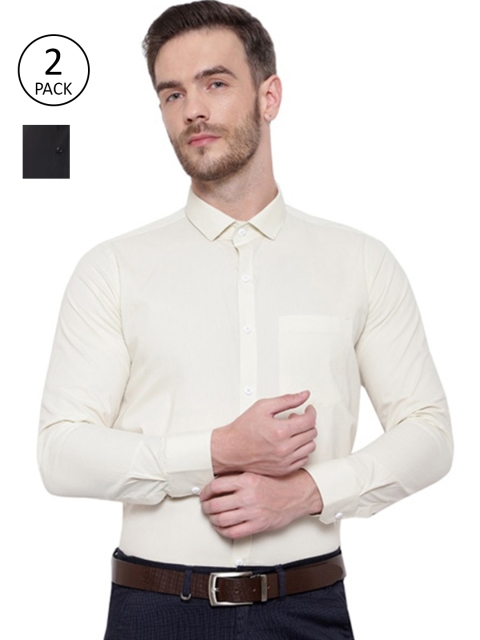 Srey trends Men Black Comfort Formal Shirt