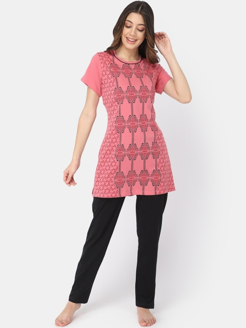 

Bell Paper Women Pink Night suits