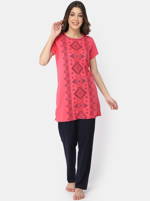 

Bell Paper Women Pink Night suits