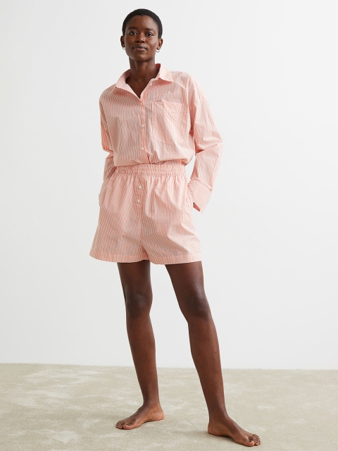 

H&M Pink Cotton Shirt