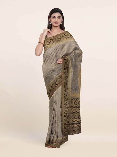 

Pothys Women Grey Sarees