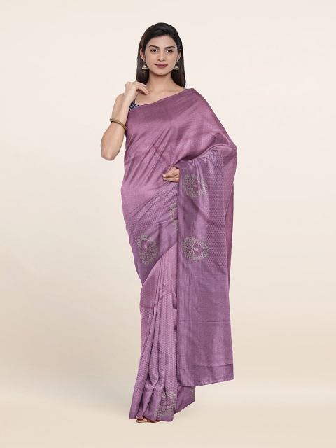 

Pothys Women Lavender Sarees