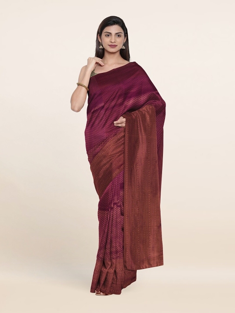 

Pothys Women Purple Sarees