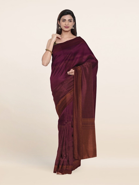 

Pothys Women Purple Sarees