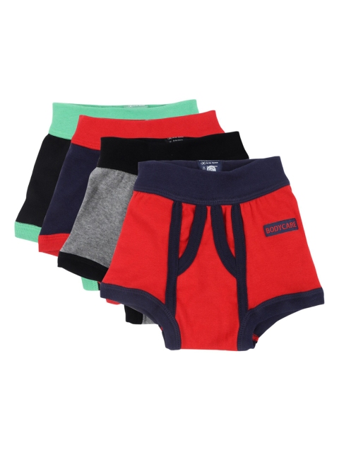 

Bodycare Kids Boys Pack of 4 Solid Assorted Cotton Trunk KIAE333-PK007_P4