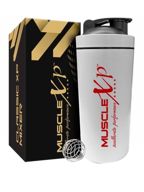 

MUSCLEXP White Protein Shake Sipper Bottle 750ml