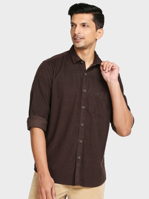 

ColorPlus Men Plus Size Green Tailored Fit Cotton Casual Shirt