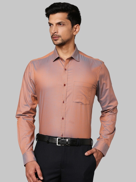 

Park Avenue Men Orange Slim Fit Formal Shirt