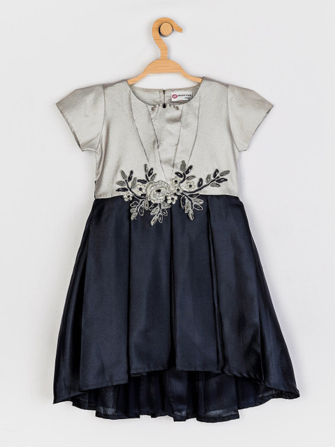 

Peppermint Navy Blue Floral Dress