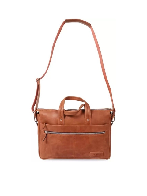 

Tortoise Men Camel Brown & Assorted Leather Laptop Bag