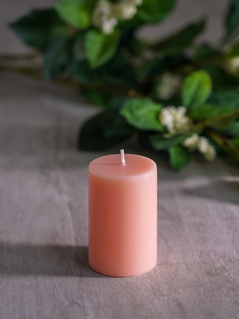 

Pure Home and Living Pink Solid Pillar Candle